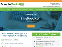 Tablet Screenshot of elitefood.com