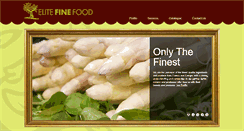Desktop Screenshot of elitefood.sg
